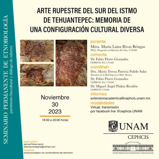 Arte rupestre del sur del Istmo de Tehuantepec