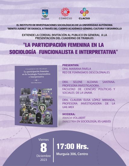 La participación femenina en la Sociología Funcionalista e Interpretativa