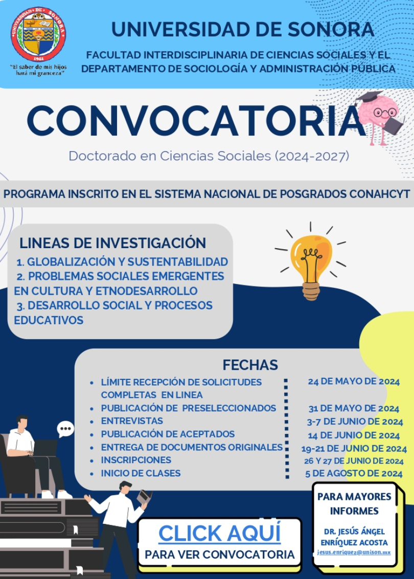 Doctorado en Ciencias Sociales