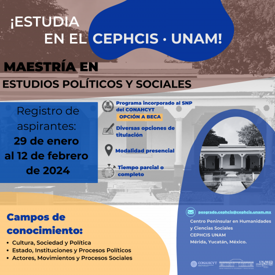 Maestría en Estudios Políticos y Sociales