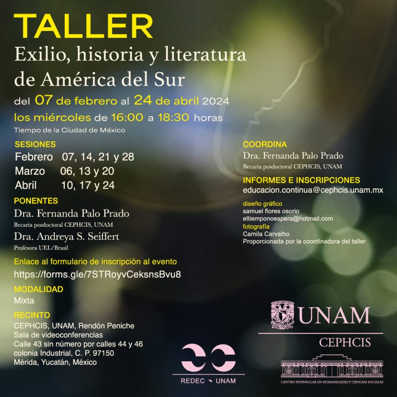 Taller: Exilio, historia y literatura de América del Sur