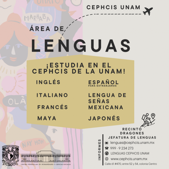 Aprende una lengua en el CEPHCIS-UNAM