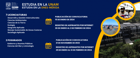Estudia en la ENES – Mérida