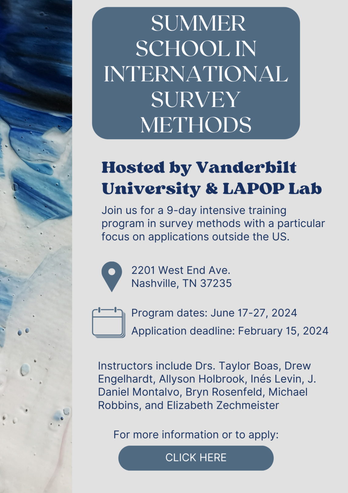 Summer School in International Survey Methods - COMECSO