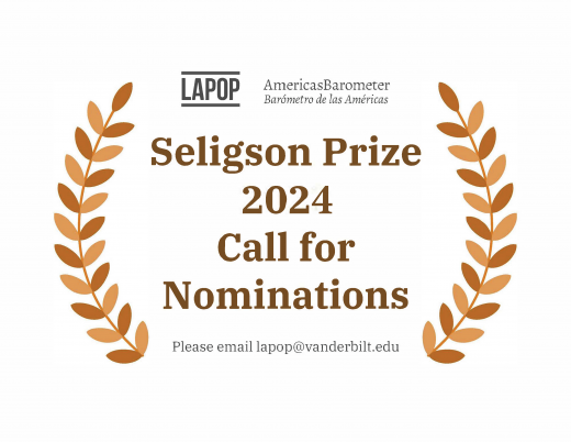 Convocatoria para nominaciones: Premio Seligson 2024