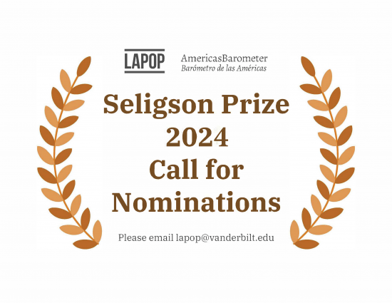 Convocatoria para nominaciones: Premio Seligson 2024
