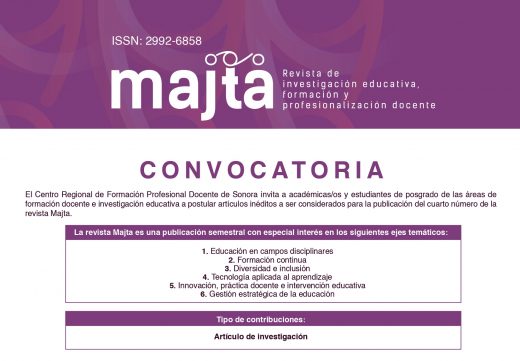 Publica en el 4° número de la Revista MAJTA