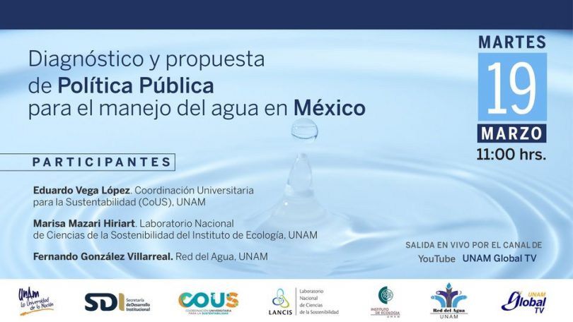 Diagnóstico y propuesta de Política Pública para el manejo de agua en México