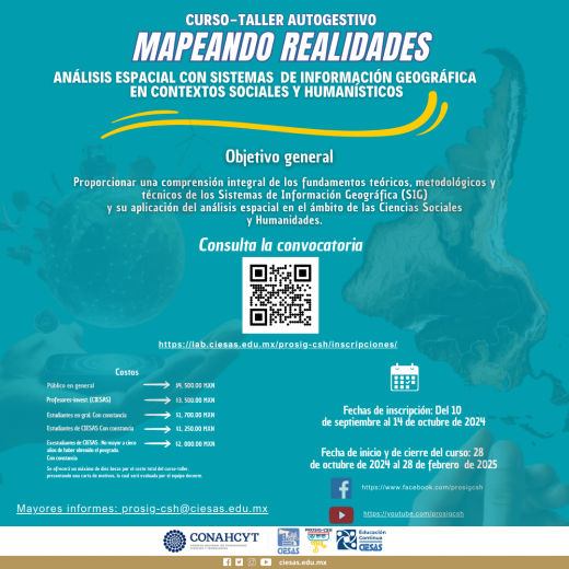 Curso-taller autogestivo: Mapeando realidades