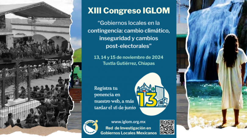 XIII Congreso de la Red IGLOM. Gobiernos locales en la contingencia