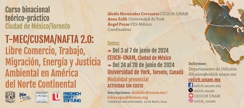 Curso binacional teórico-práctico: T-MEC/CUSMA/NAFTA 2.0