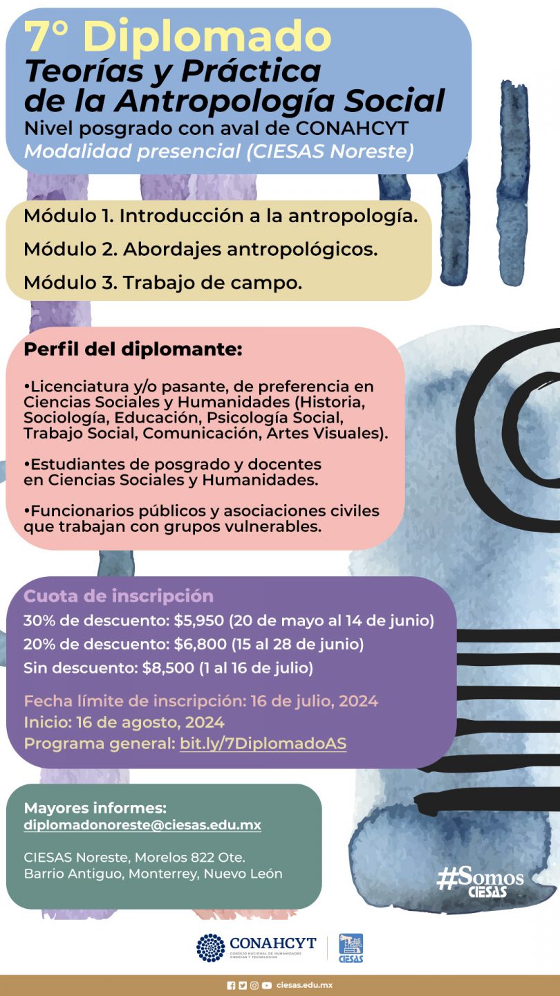 7° Diplomado en Teorías y Prácticas de la Antropología Social