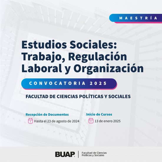 Maestría en Estudios Sociales