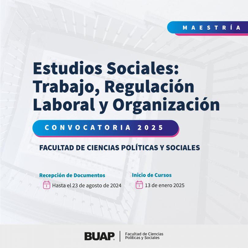 Maestría en Estudios Sociales