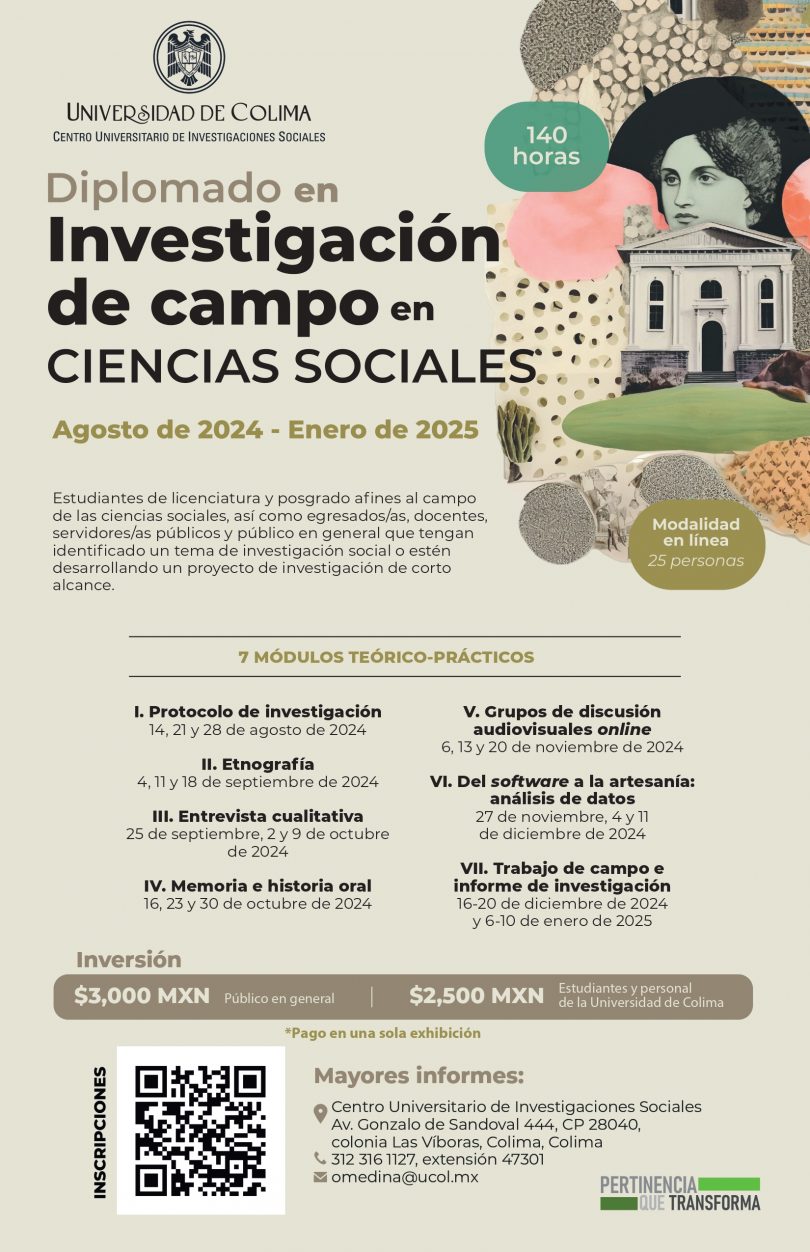 Diplomado en Investigación de Campo en Ciencias Sociales