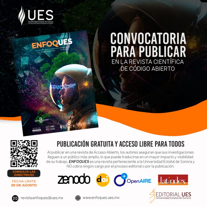 Convocatoria para publicar en la Revista Enfoques