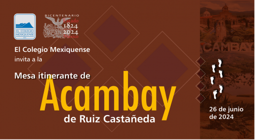 Mesa itinerante de Acambay de Ruiz Castañeda