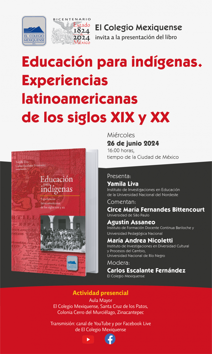 Educación para indígenas. Experiencias latinoamericanas de los siglos XIX y XX