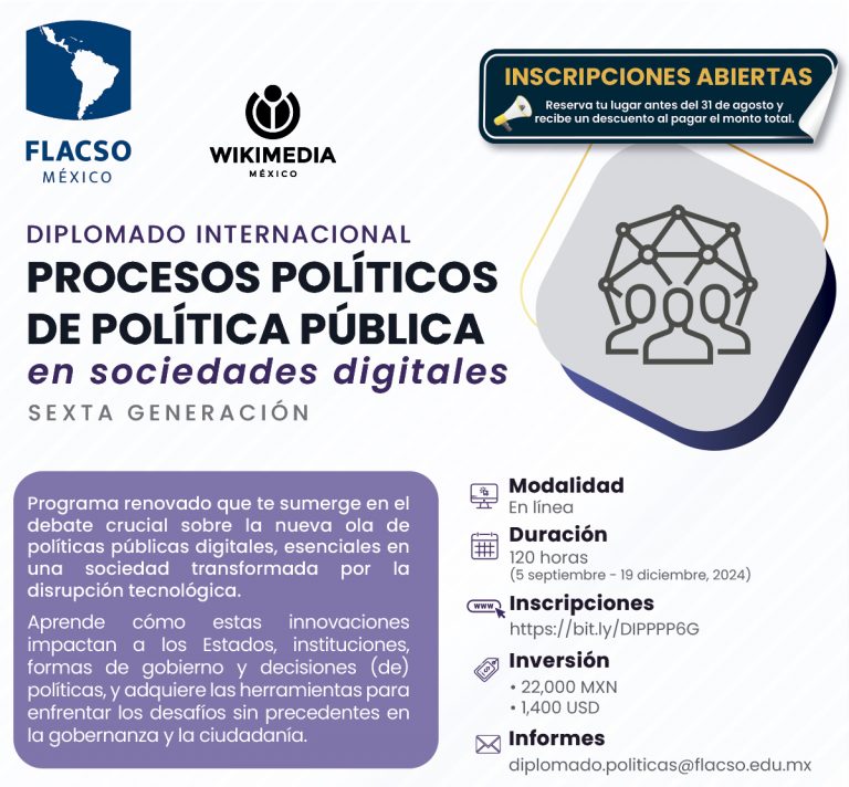 Procesos Políticos de Política Pública en sociedades digitales - COMECSO