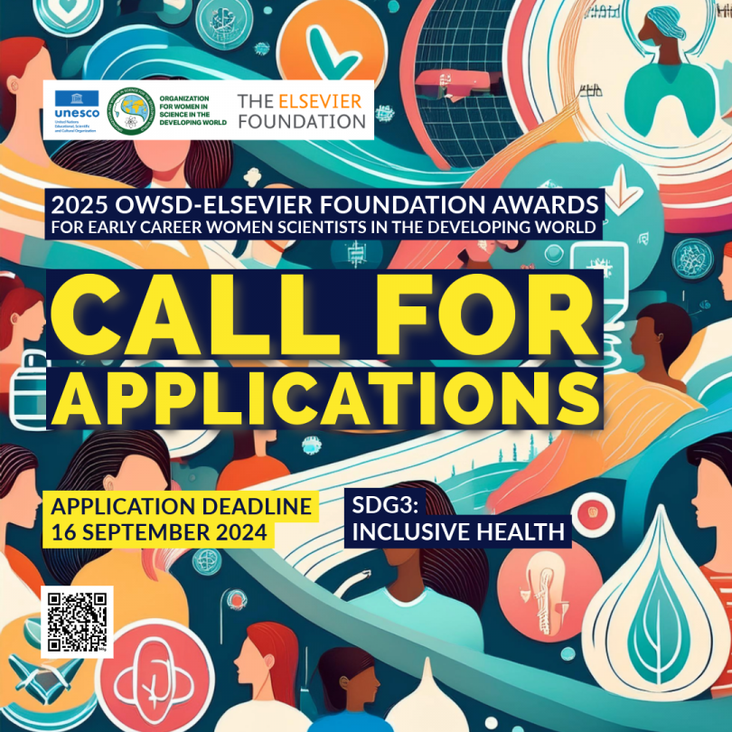 2025 OWSD-Elsevier Foundation Awards