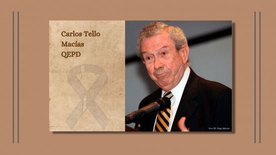 Carlos Tello Macías (1938-2024)