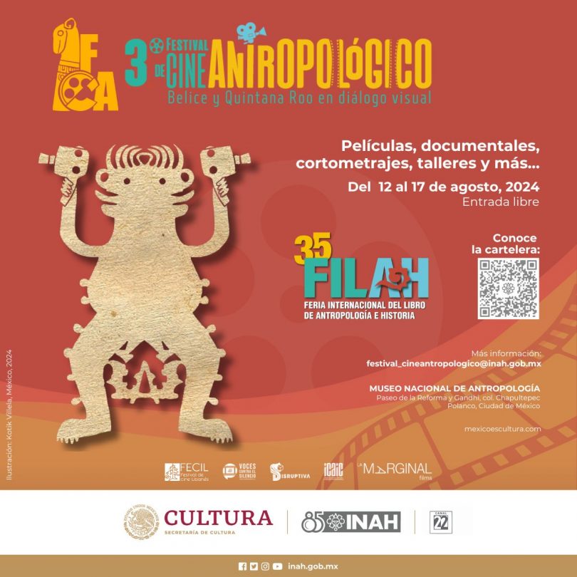 3er Festival de Cine Antropológico del INAH-2024