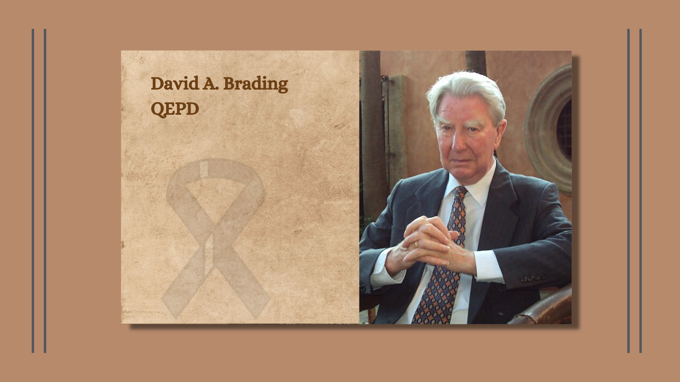 David Brading (1936-2024) - COMECSO