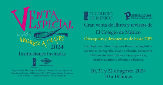 Venta especial regreso a clases 2024 – El Colmex