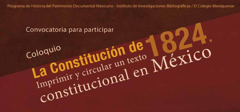 La constitución de 1824. Imprimir y circular un texto constitucional en México