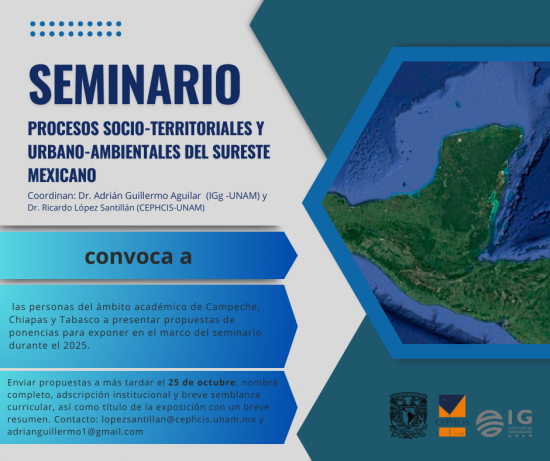 Procesos Socio-territoriales y urbano-ambientales del sureste mexicano