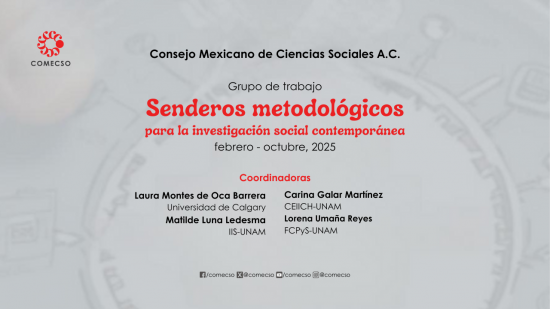 Grupo de Trabajo Senderos Metodológicos