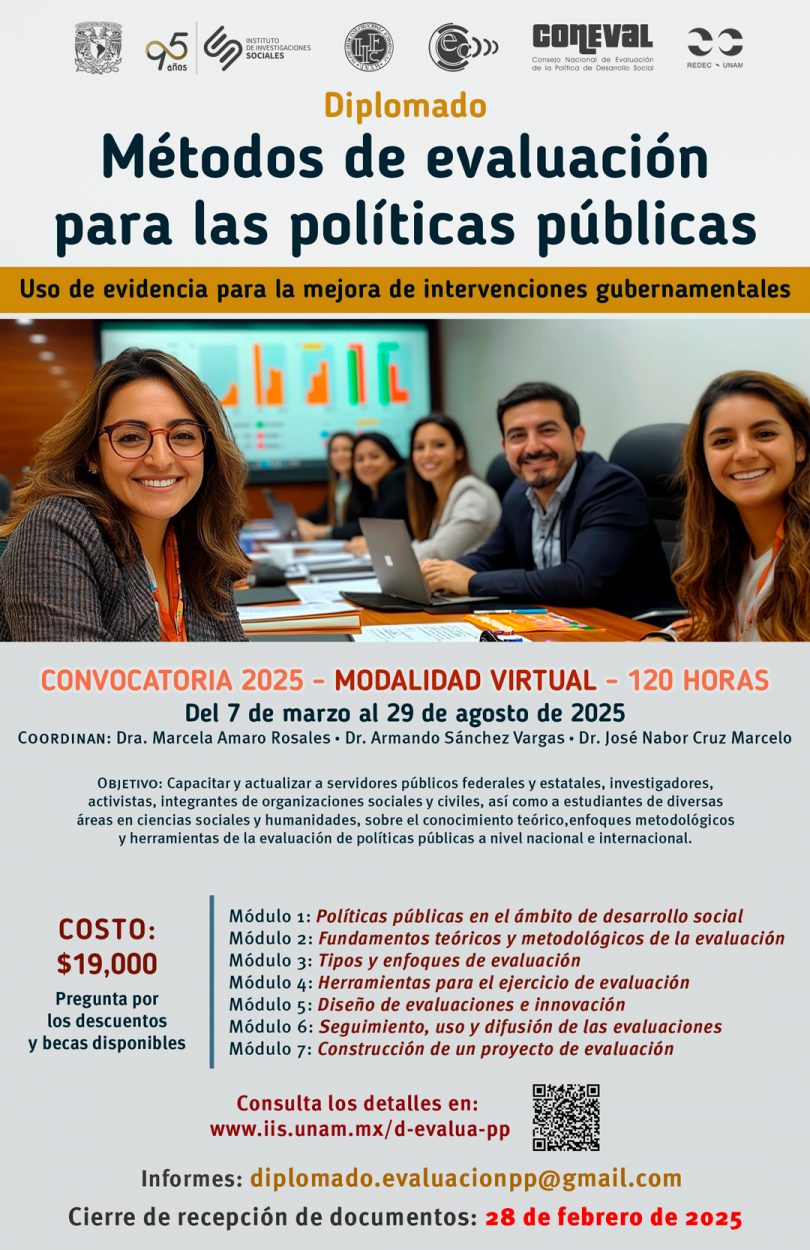 Métodos de evaluación para las políticas públicas