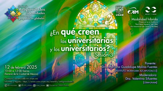 ¿En qué creen las universitarias y los universitarios?