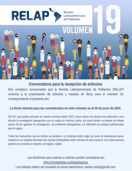 Publica en el vol.19 de la Revista Latinoamericana de Población