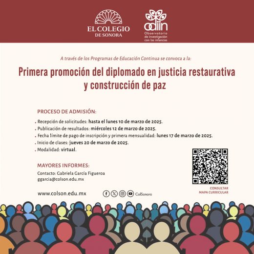 Diplomado en Justicia Restaurativa y Construcción de Paz