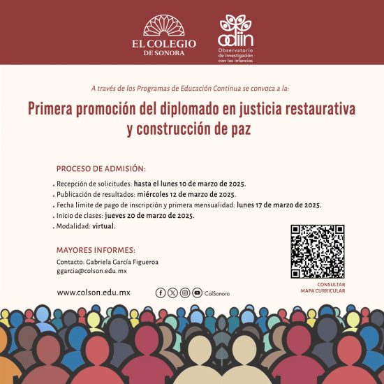 Diplomado en Justicia Restaurativa y Construcción de Paz