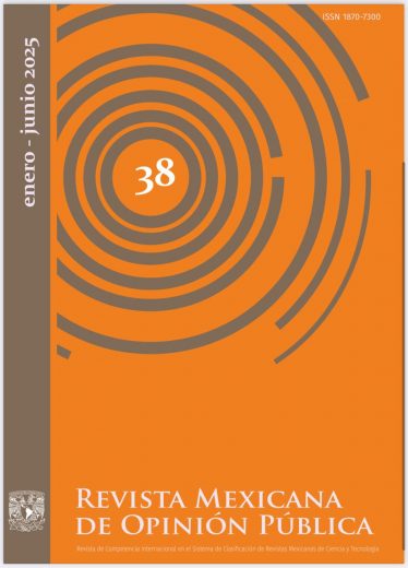 Revista Mexicana de Opinión Pública, núm. 38