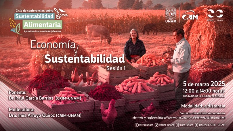 Ciclo de conferencias sobre Sustentabilidad Alimentaria. Aproximaciones multidisciplinarias – Sesión 1