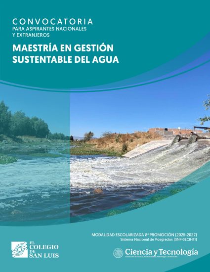 Maestría en Gestión Sustentable del Agua