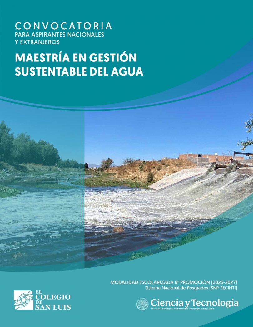 Maestría en Gestión Sustentable del Agua