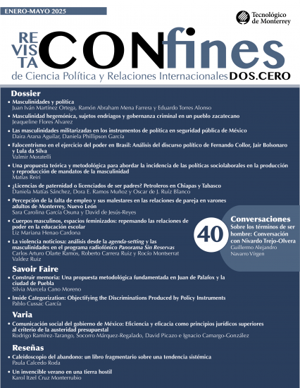 Revista CONfines, núm. 40 (2025)
