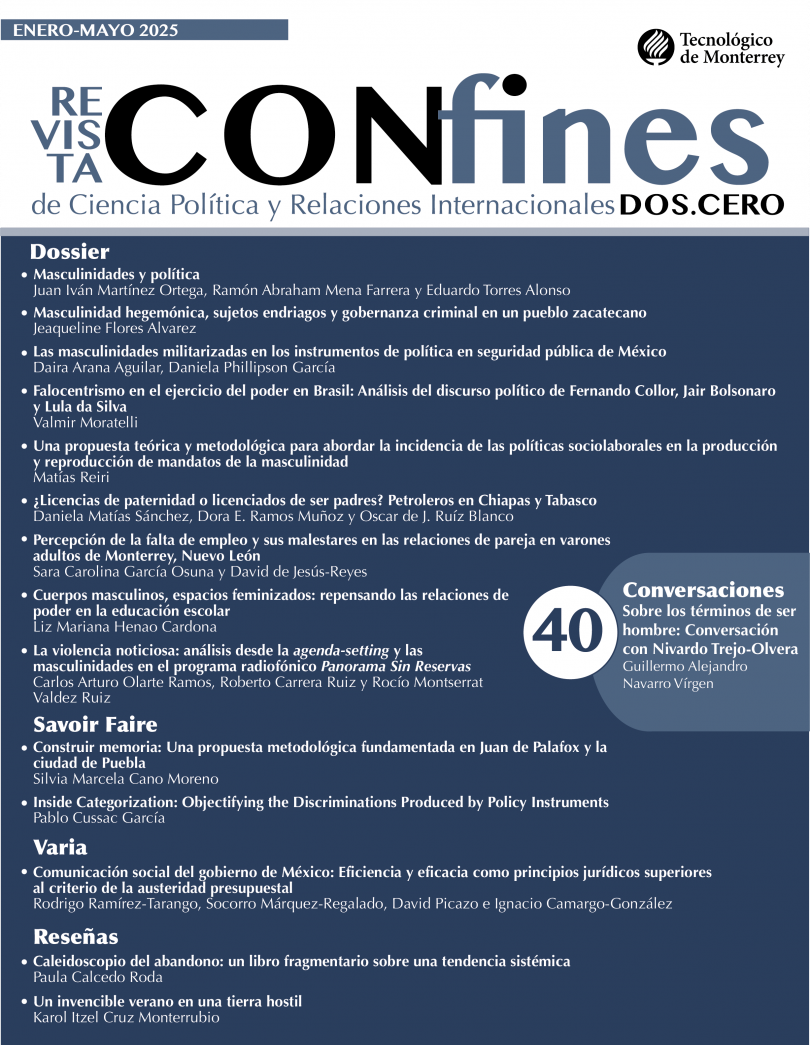 Revista CONfines, núm. 40 (2025)