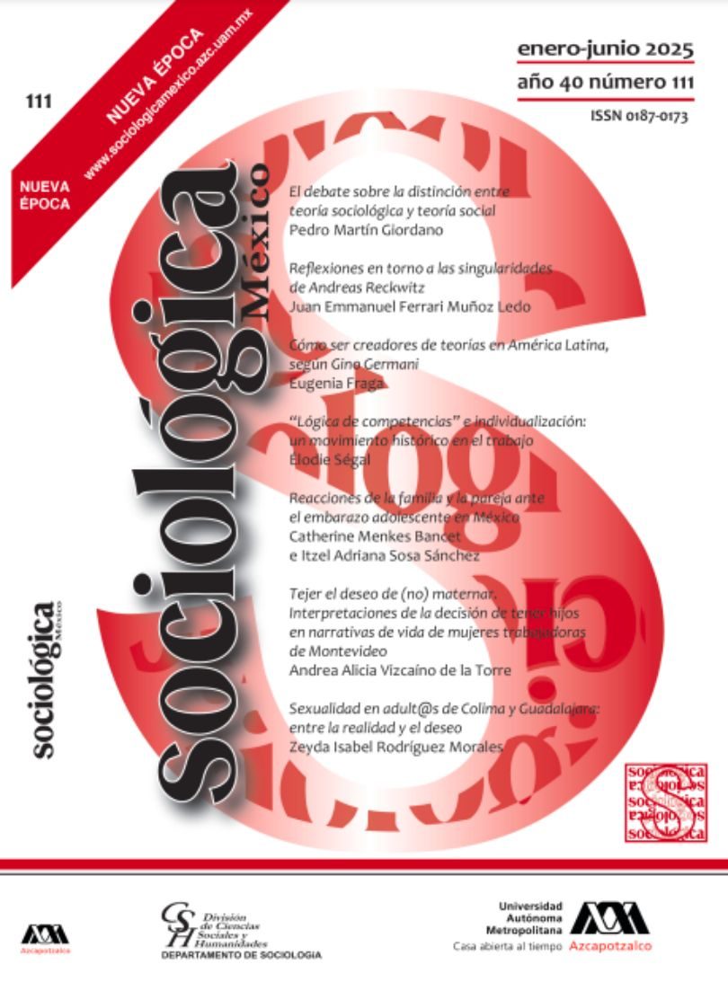 Sociológica, núm. 111 (40)