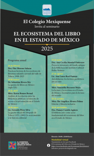 El ecosistema del libro en el Estado de México, 2025