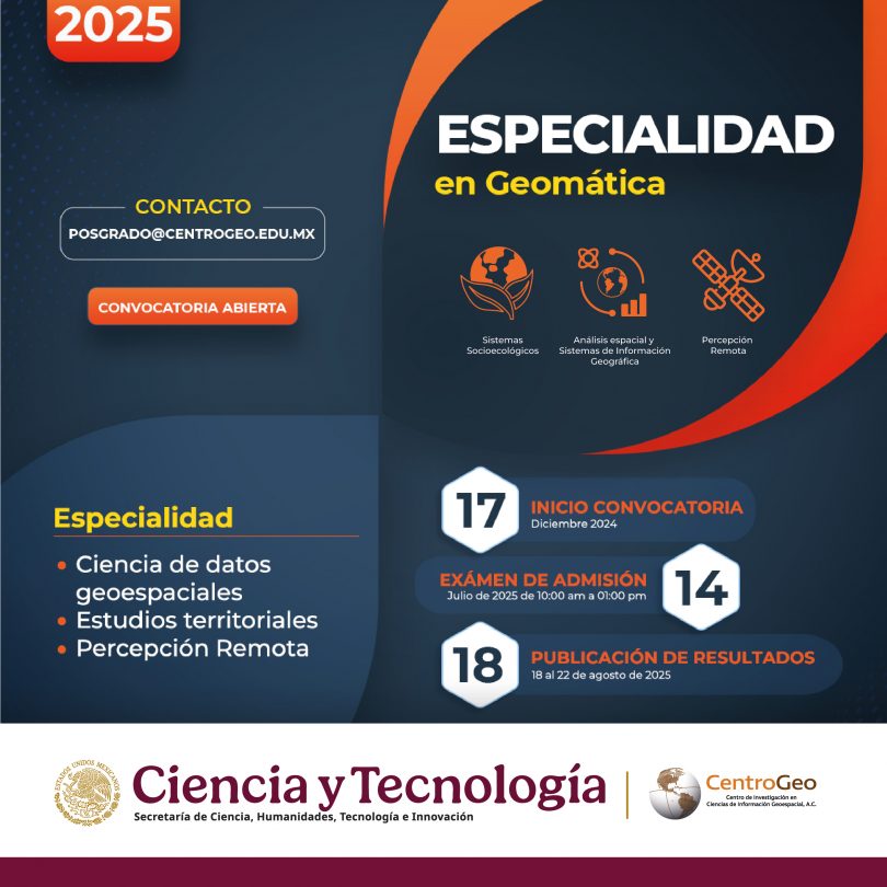 Especialidad en Geomática