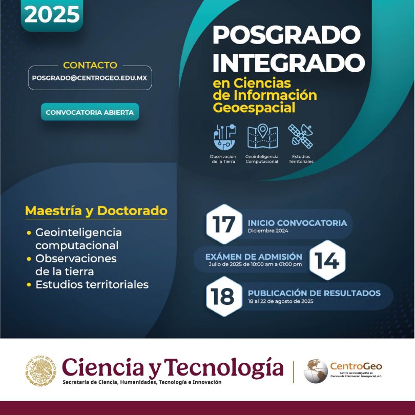 Posgrado Integrado en Ciencias de Información Geoespacial