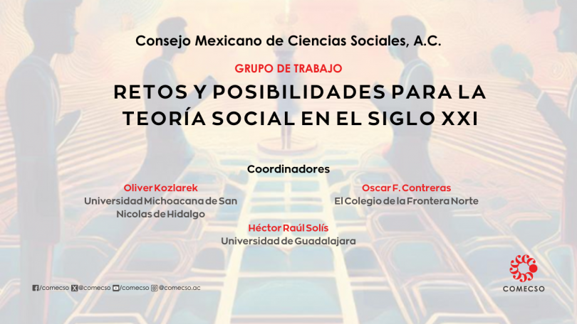 Grupo de trabajo Retos y posibilidades para la teoría social