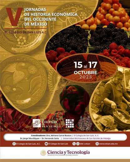 V Jornadas de historia económica del occidente de México