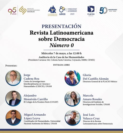 Presentación de la Revista Latinoamericana sobre Democracia, Número 0