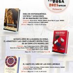 Presentación de libros PUEAA, Fiesta del libro y la rosa 2025